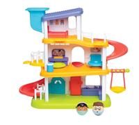 Playskool Weebles My Smart House - Jouet préscolaire Weeble Wobble pour tout-petits avec sons + chansons 3 étages de jeu imaginatif pour les enfants de 12 mois et plus