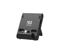 Hori PlayStand portable à double USB pour Nintendo Switch 2 Noir