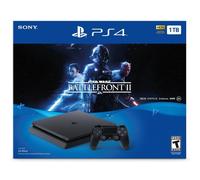 Sony Console PS4 Slim 1 To avec Star Wars Battlefront II : Deluxe Edition