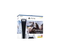 Sony Console PlayStation 5 Standard – Pack avec Final Fantasy XVI (code de téléchargement)