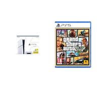 Playstation Console 5 Edition Standard Slim & GTA V - Play Station 5