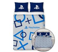 Character World PYSBLEDD001UK2 Housse de Couette Double Face réversible avec taie d'oreiller Assortie Bleu