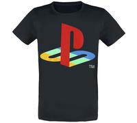 Playstation Homme T-Shirt Manches Courtes Noir L 100% Coton Regular/Coupe Standard