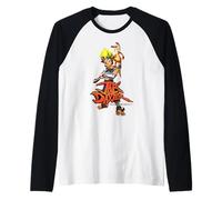 PlayStation Jak and Daxter Classic Duo Pose and Logo Manche Raglan