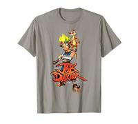 PlayStation Jak and Daxter Classic Duo Pose and Logo T-Shirt