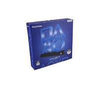 Playstation lampe icônes ps5 unisexe lampe de chevet blanc/noir, plastique, pp7917ps