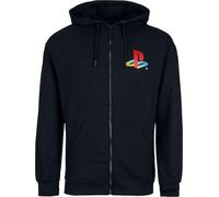 Playstation Logo Homme Sweat-Shirt zippé à Capuche Noir S