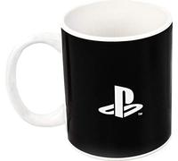 Playstation - Mug avec changement de couleur NS6683 (taille unique) (blanc/noir/bleu marine)