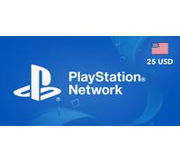 PlayStation Network Gift Card 25 USD