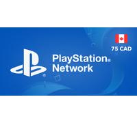 PlayStation Network Gift Card 75 CAD
