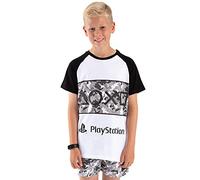 Playstation Pajamas Garçons Game Camo PJS Options Longues ou Courtes 13-14 Ans