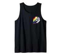 PlayStation Pride LGBTQIA Collection Stacked Pocket Logo Débardeur