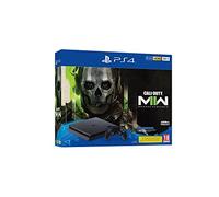 Playstation PS4 500G F + Call of Duty MW2, noire