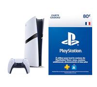 Playstation PS5 Pro + 80€ Carte Cadeau Compte PSN français uniquement