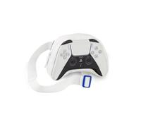 Playstation Sac bandoulière unisexe pour enfants, blanc, avec logo | Fermeture éclair | Design sobre pour le gaming | Accessoire indispensable pour enfants