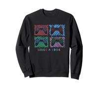 PlayStation Since 1994 Sketchbook Doodle Controllers Game Sweatshirt