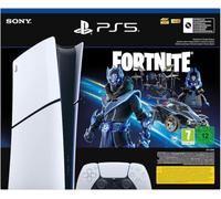 Pack Console Sony édition numérique PlayStation®5 Fortnite® Cobalt Star modèle Slim Blanc et Bleu