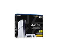 Playstation Sony, 5 Édition Numérique, PS5 avec 2 Manettes Sans Fil DualSense, Couleur : Blanche