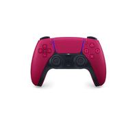 Playstation Sony, Manette 5 Officielle DualSense, Sans Fil, avec Retour Haptique & Gâchettes Adaptatives, Micro Intégré, Batterie Rechargeable, Compatible PS5/PC, Couleur : Cosmic Red