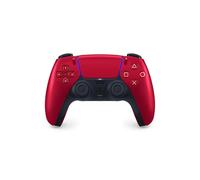 Playstation Sony, Manette 5 officielle DualSense, Sans fil, Batterie rechargeable, Bluetooth, Compatible avec PS5 et PC, Couleur : Volcanic Red