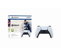 Playstation Sony Manette 5 officielle DualSense White, Sans fil, Batterie rechargeable, Bluetooth, Compatible avec PS5 + FIFA 2023