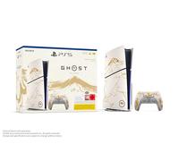 Playstation Sony, Pack Console PS5 standard édition limitée Ghost of Yōtei version dorée, avec 1 Manette Sans Fil DualSense + jeu Ghost of Yotei (code de téléchargement)