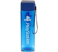 Paladone Bouteille d'eau de voyage PlayStation Square plastique avec dragonne 500 ml