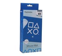 Playstation Tapis de souris 100% caoutchouc Motif symboles Blanc/bleu