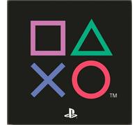 Playstation - Tapis, Icons AG722 (taille unique) (Noir/Multicolore)