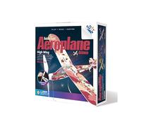 PLAYSTEM Rubber Band Aeroplane High Wing STEM Kit