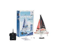 PLAYSTEM Voyager 280 Voilier à Moteur télécommandé 2,4 GHz Rouge 17.5 in de Haut