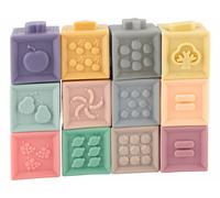 Playtastic 12 blocs de construction sensoriels pour enfant