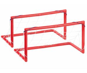 Playtastic 2 buts à filet pour football intérieur