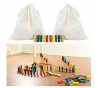 Playtastic 2 kits de dominos colorés 263 pièces