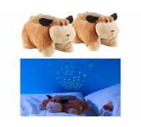 Playtastic 2 peluches Chien Tobias avec projections lumineuses