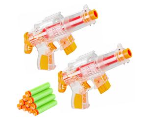 Playtastic 2 pistolets SPP-100 avec 10 projectiles en mousse