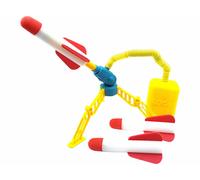 Playtastic 3 fusées en mousse avec rampe de lancement et pompe à pied