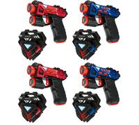Playtastic 4 pistolets laser et 4 cibles infrarouges