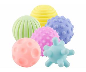 Playtastic 6 balles sensorielles pour bébé
