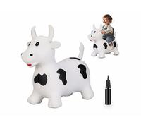 Playtastic Animal sauteur vache avec pompe à air