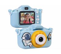 Playtastic Appareil photo pour enfant DV-55.kids 2 objectifs avec étui cosmonaute bleu