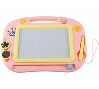 Playtastic Ardoise magique avec stylo et tampons - coloris rose