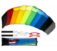 Playtastic Cerf-volant à 2 lignes arc-en-ciel