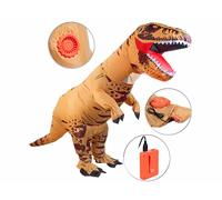 Playtastic Costume gonflable T-Rex à piles pour adulte jusqu’à 1,90 m