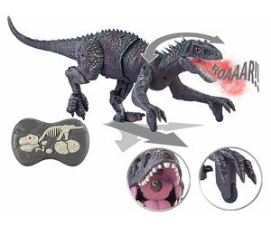 Playtastic Dinosaure télécommandé avec effets sonores et brume