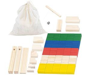 Playtastic Kit de Dominos colorés 263 pièces