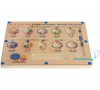 Playtastic Labyrinthe magnétique "glaces" en anglais pour enfants