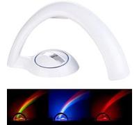 Lampe à projection Arc-en-ciel - PLAYTASTIC - Pour Enfant - 5 LED colorées - Minuteur 10 min