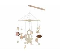 Playtastic Mobile en bois pour bébé avec étoiles et lune