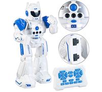 Playtastic : Robot interactif télécommandé et programmable 28 cm avec effets sonores G